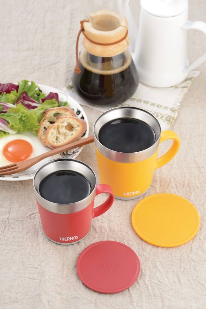 Amazon.co.jp: サーモス 保温マグカップ JDC-350 R レッド 350ml